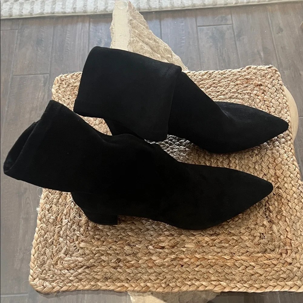 Chic Black Heeled Boots for Women - Picture 5 of 13
